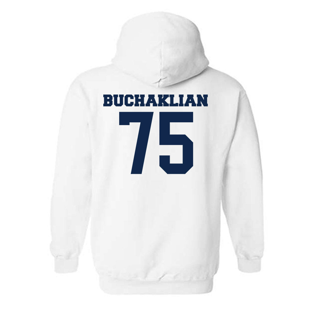 BU - NCAA Football : kevork buchaklian - Classic Fashion Shersey Hooded Sweatshirt-1