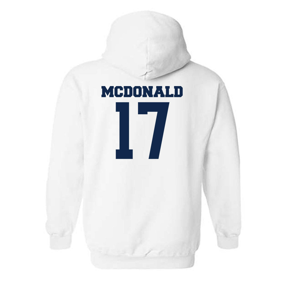 BU - NCAA Women's Volleyball : Zoe McDonald - Classic Fashion Shersey Hooded Sweatshirt