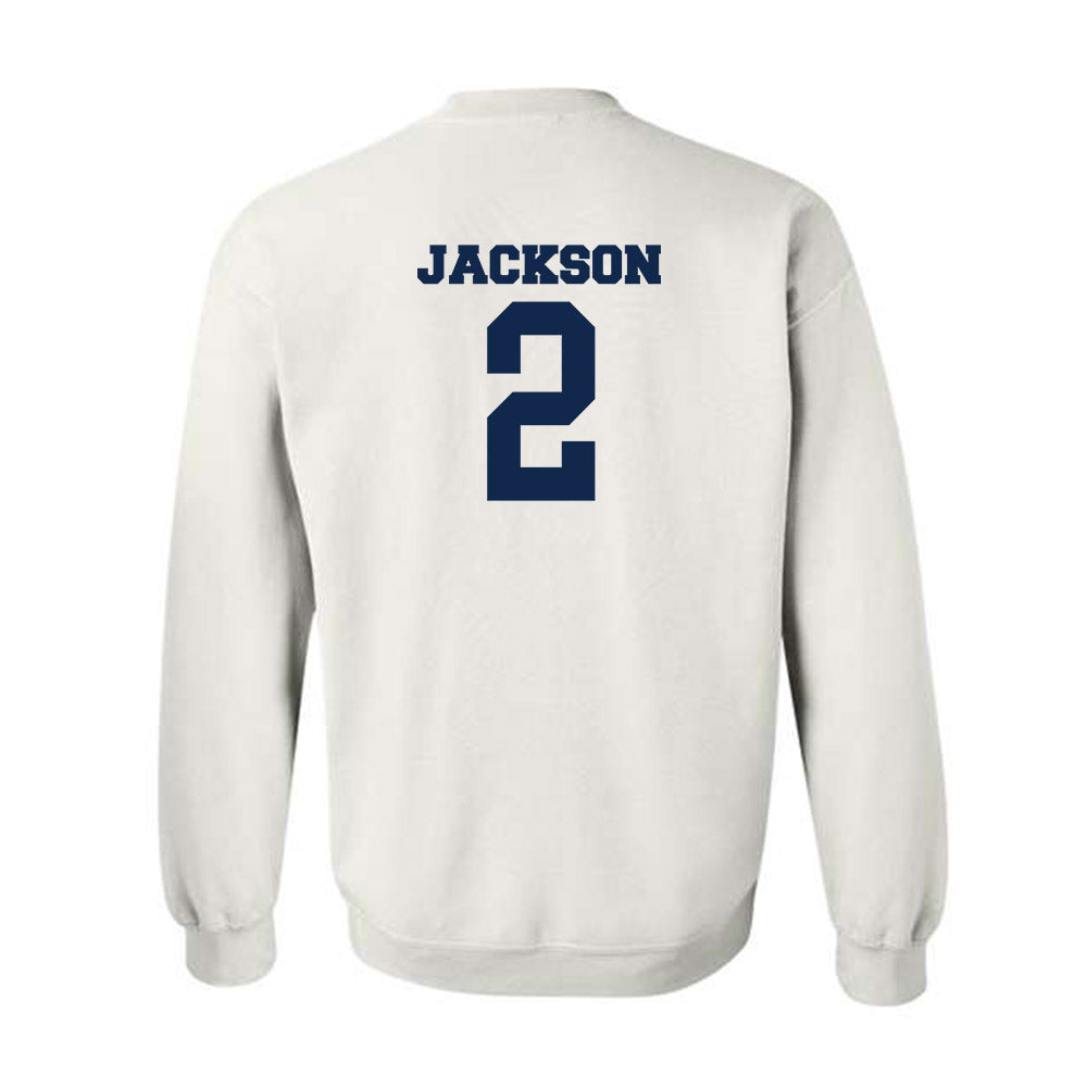 Butler - NCAA Men's Basketball : Jalen Jackson - Classic Fashion Shersey Crewneck Sweatshirt-1