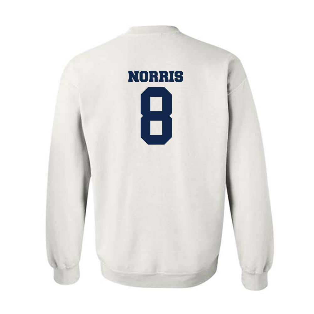 BU - NCAA Football : Jay Norris - Classic Fashion Shersey Crewneck Sweatshirt-1