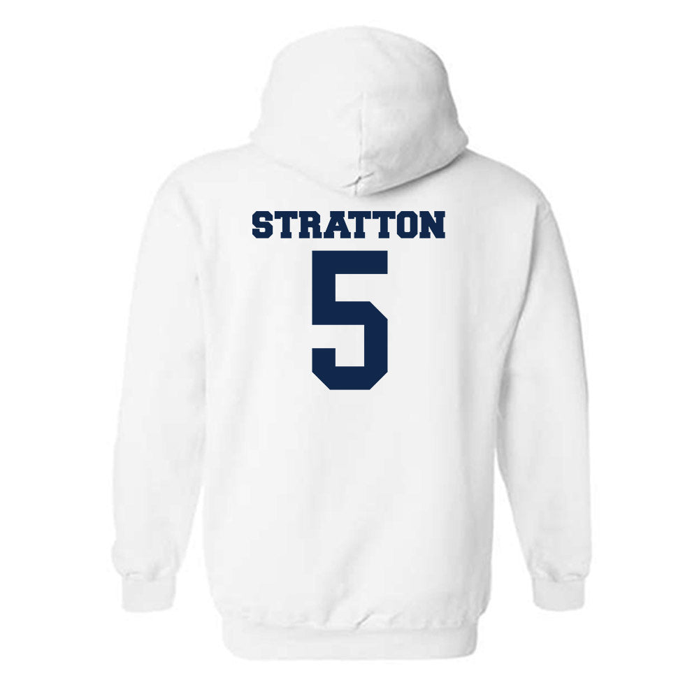 Butler - NCAA Football : Jackson Stratton - Classic Fashion Shersey Hooded Sweatshirt-1