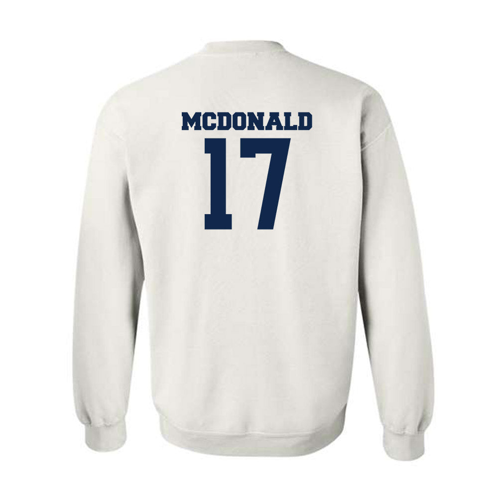 BU - NCAA Women's Volleyball : Zoe McDonald - Classic Fashion Shersey Crewneck Sweatshirt