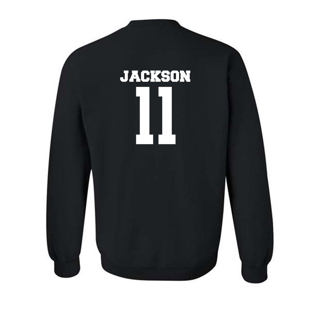 BU - NCAA Women's Basketball : Nevaeh Jackson - Classic Fashion Shersey Crewneck Sweatshirt-1