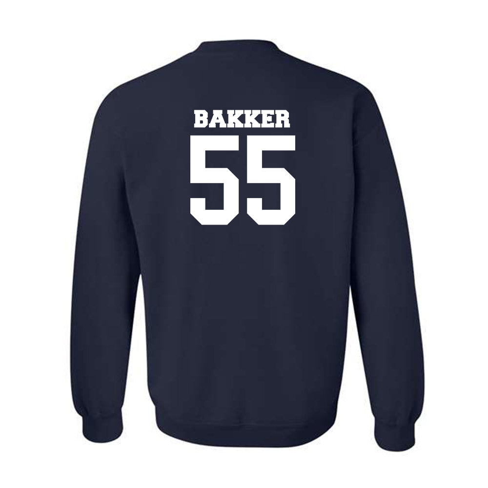 BU - NCAA Football : Wyatt Bakker - Classic Fashion Shersey Crewneck Sweatshirt-1
