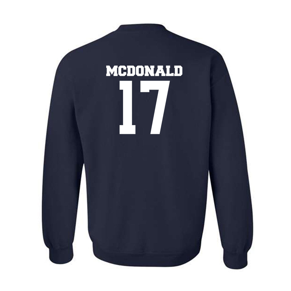 BU - NCAA Women's Volleyball : Zoe McDonald - Classic Fashion Shersey Crewneck Sweatshirt