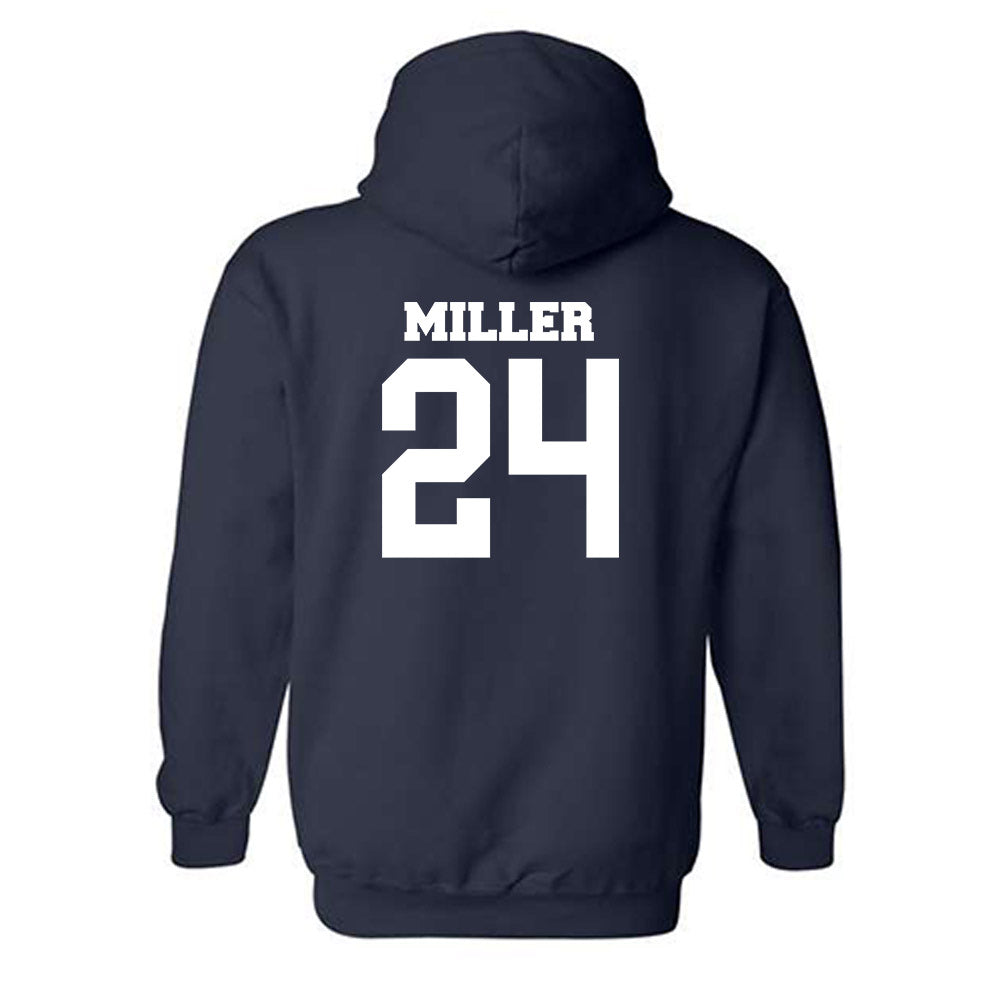 BU - NCAA Women's Basketball : Mallory Miller - Classic Fashion Shersey Hooded Sweatshirt-1