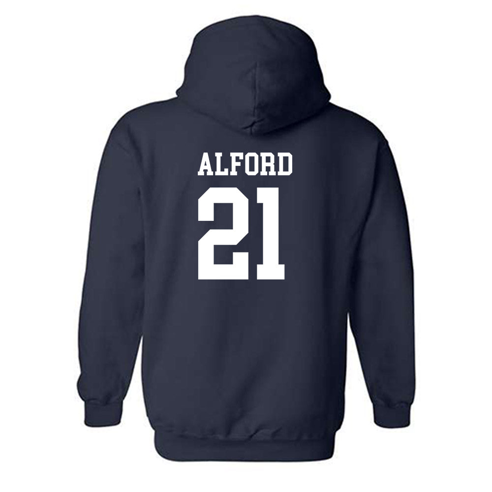 BU - NCAA Football : Braydon Alford - Classic Shersey Hooded Sweatshirt-1
