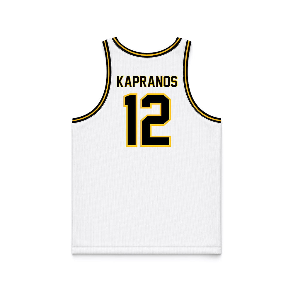 PLU - NCAA Men's Basketball : Charlie Kapranos - White Basketball Jersey
