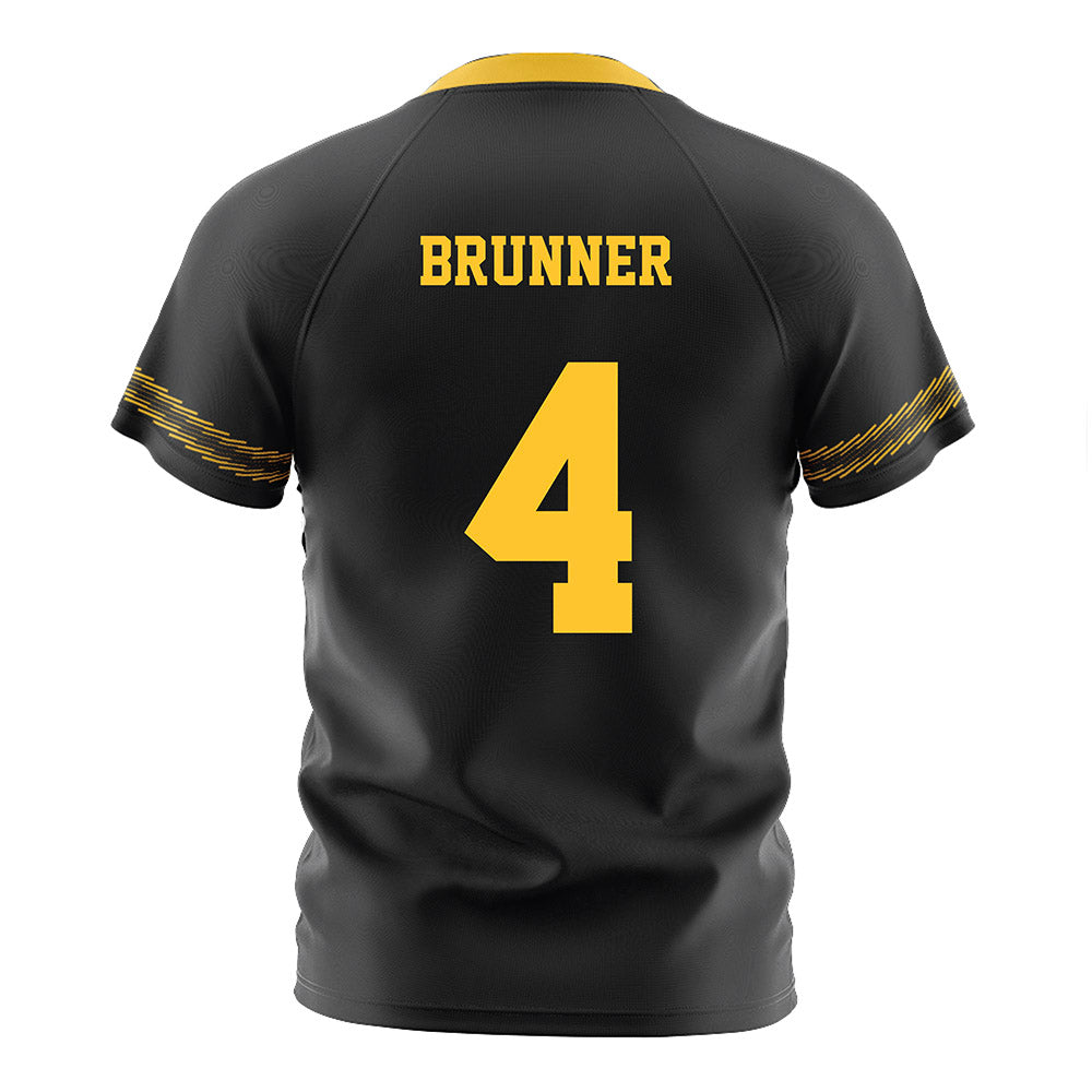 PLU - NCAA Men's Soccer : Ty Brunner - Black Soccer Jersey-1