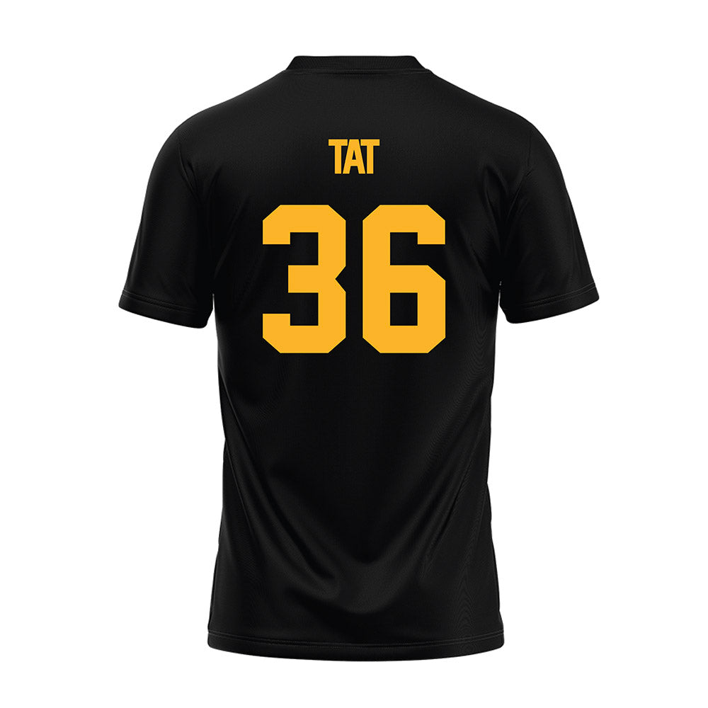 PLU - NCAA Baseball : Kyle Tat - Black Jersey-1