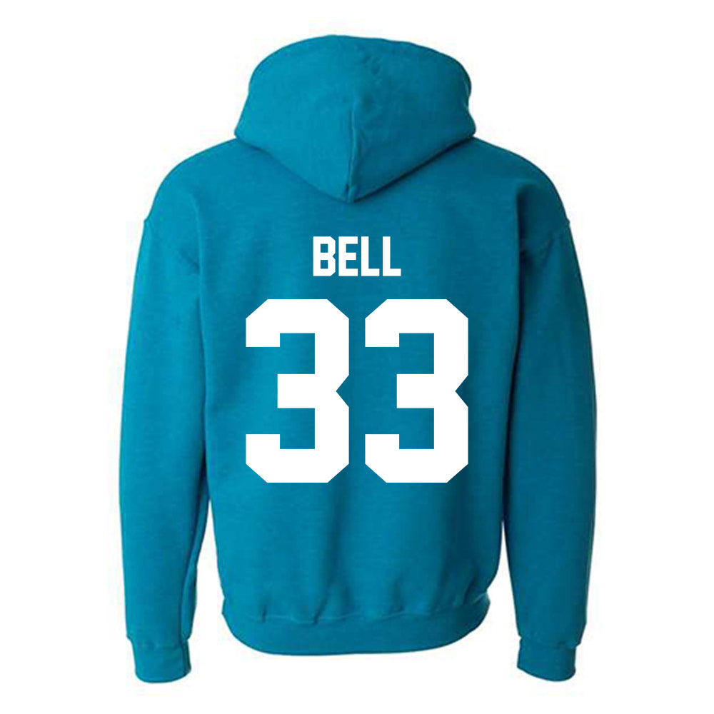 Coastal Carolina - NCAA Baseball : Tadan Bell - Classic Fashion Shersey Hooded Sweatshirt-1