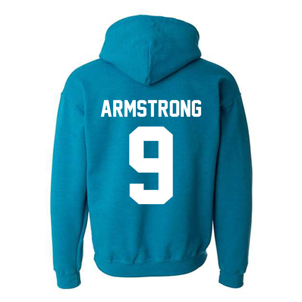 Coastal Carolina - NCAA Men's Soccer : Deryn Armstrong - Classic Fashion Shersey Hooded Sweatshirt