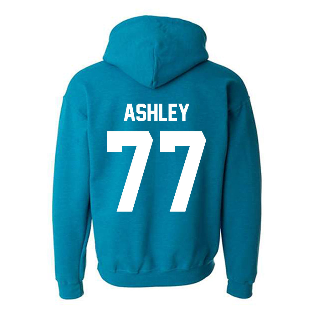 Coastal Carolina - NCAA Football : Johnathan Ashley - Classic Fashion Shersey Hooded Sweatshirt-1
