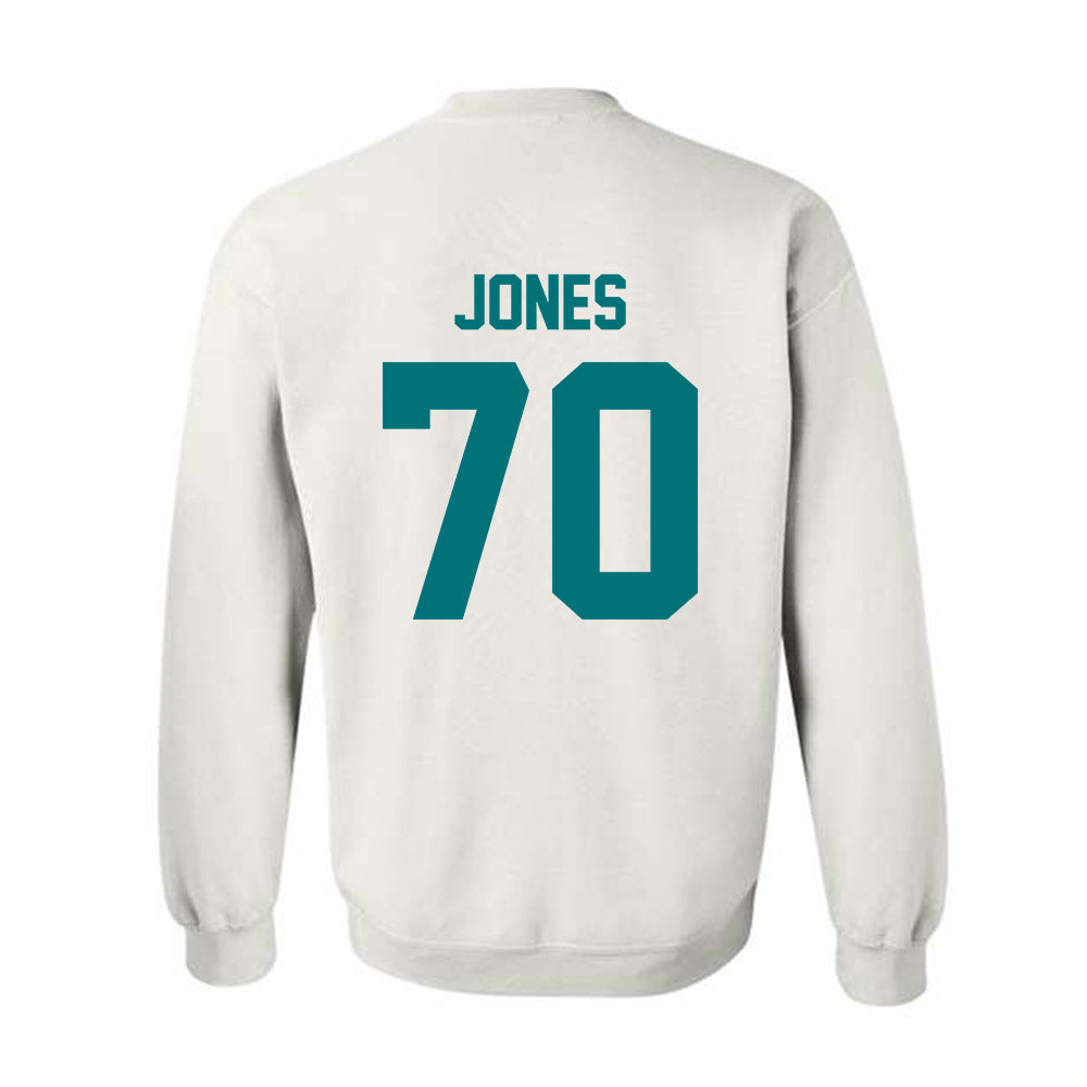 Coastal Carolina - NCAA Football : Daniel Jones - Classic Fashion Shersey Crewneck Sweatshirt-1