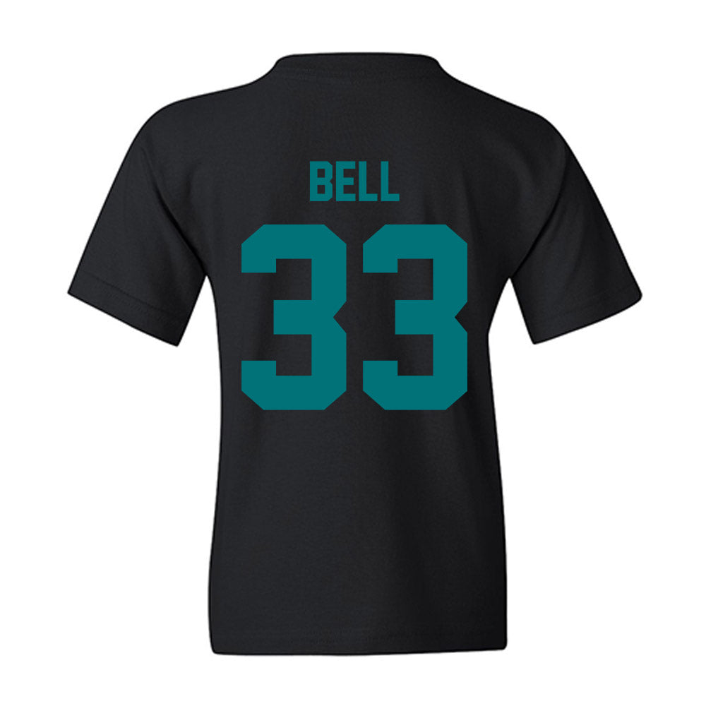 Coastal Carolina - NCAA Baseball : Tadan Bell - Classic Fashion Shersey Youth T-Shirt-1