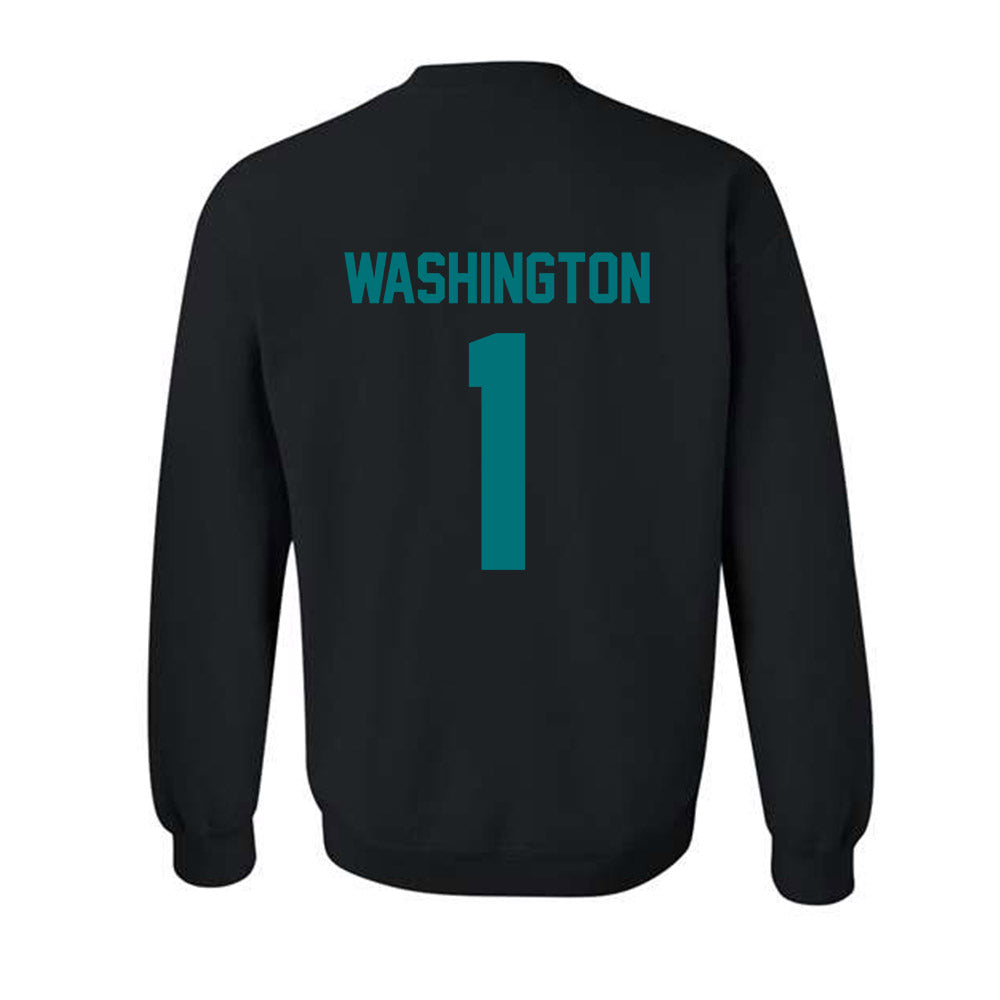 Coastal Carolina - NCAA Football : Robby Washington - Classic Fashion Shersey Crewneck Sweatshirt-1