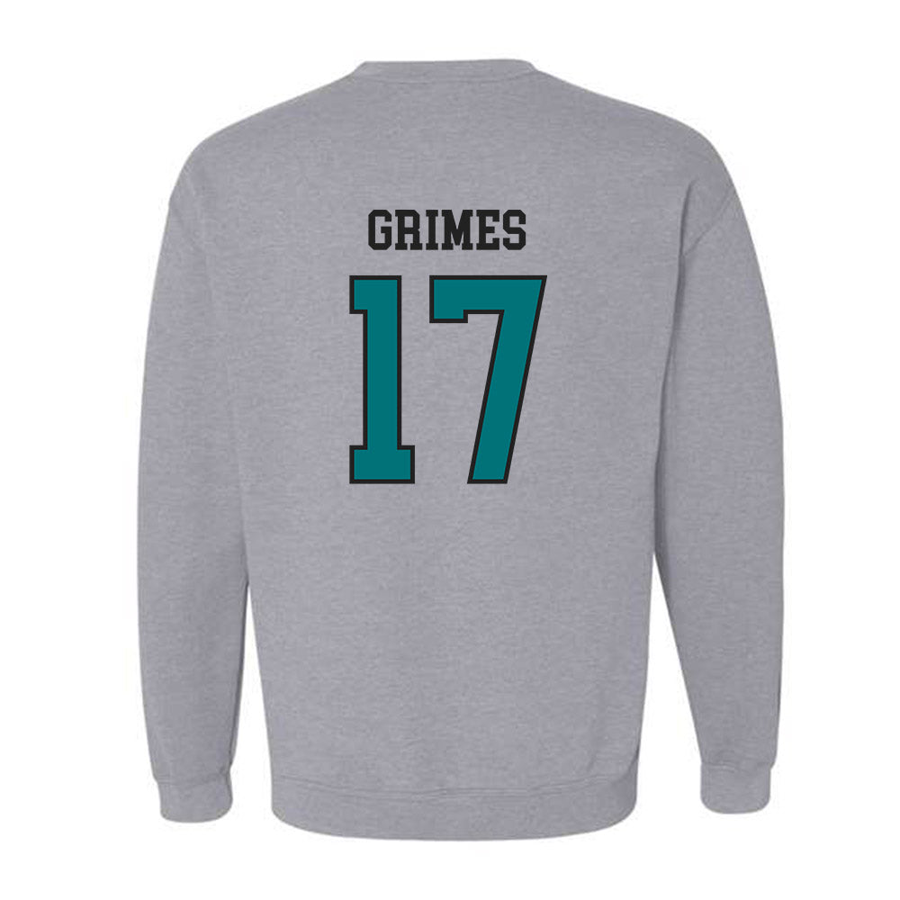 Coastal Carolina - NCAA Women's Basketball : Kinsea Grimes - Classic Fashion Shersey Crewneck Sweatshirt-1