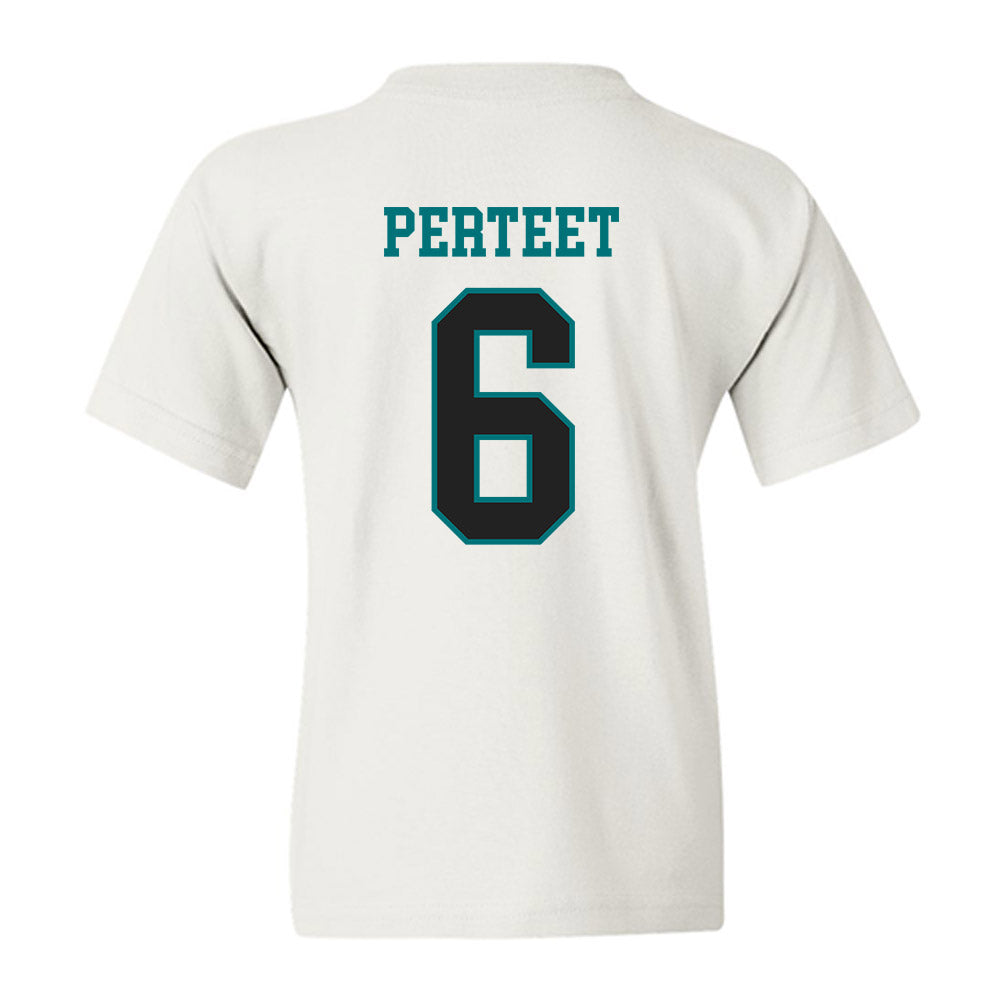Coastal Carolina - NCAA Football : Dee Perteet - Classic Fashion Shersey Youth T-Shirt-1