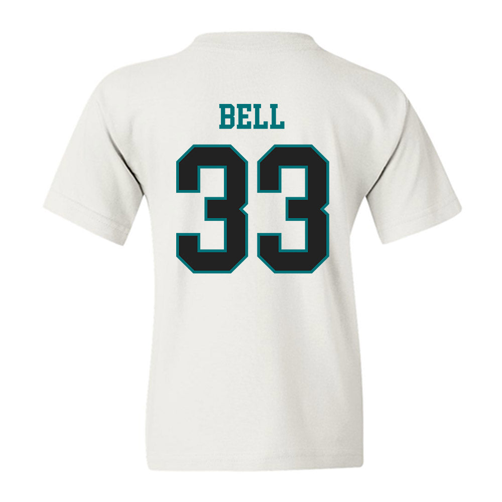 Coastal Carolina - NCAA Baseball : Tadan Bell - Classic Fashion Shersey Youth T-Shirt-1