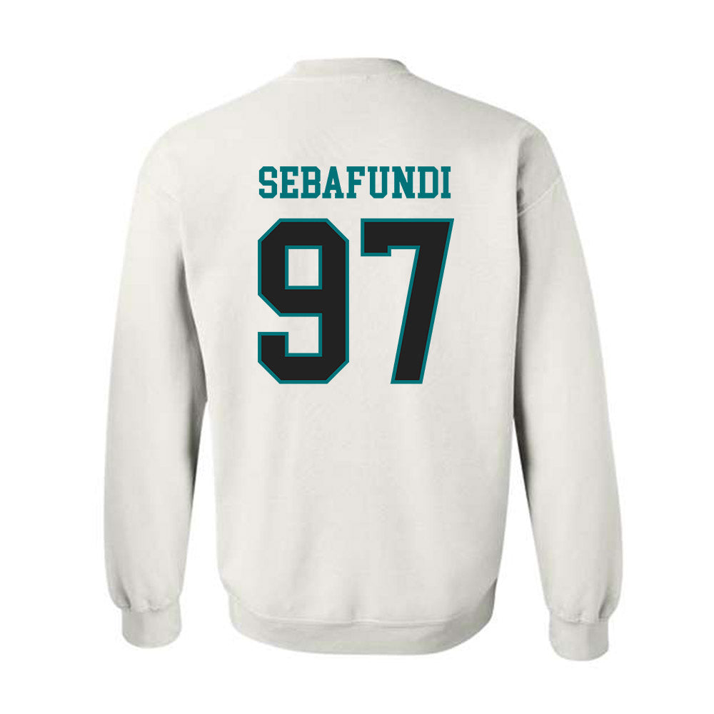 Coastal Carolina - NCAA Football : Emile Sebafundi - Classic Fashion Shersey Crewneck Sweatshirt-1