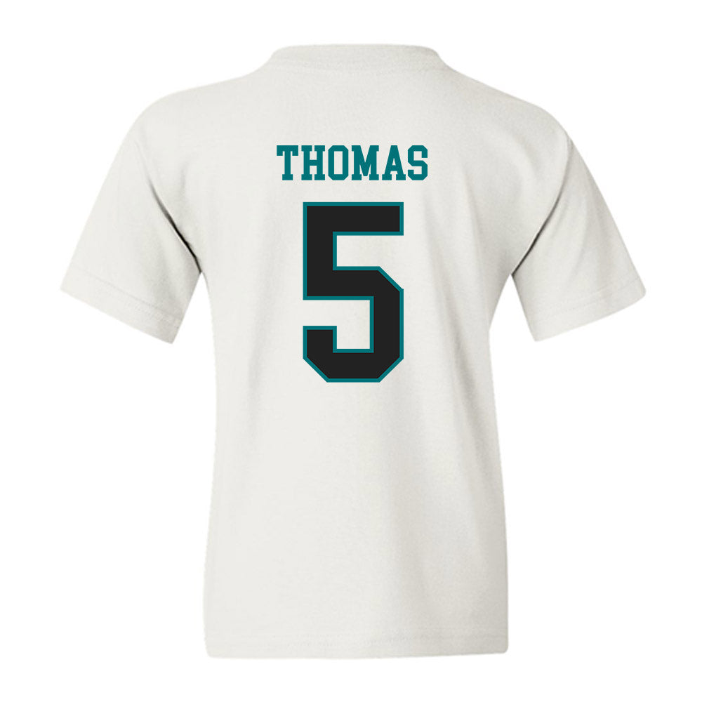 Coastal Carolina - NCAA Football : Dante Thomas - Classic Fashion Shersey Youth T-Shirt-1