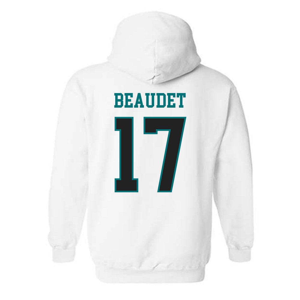 Coastal Carolina - NCAA Women's Lacrosse : Gabi Beaudet - Classic Fashion Shersey Hooded Sweatshirt-1