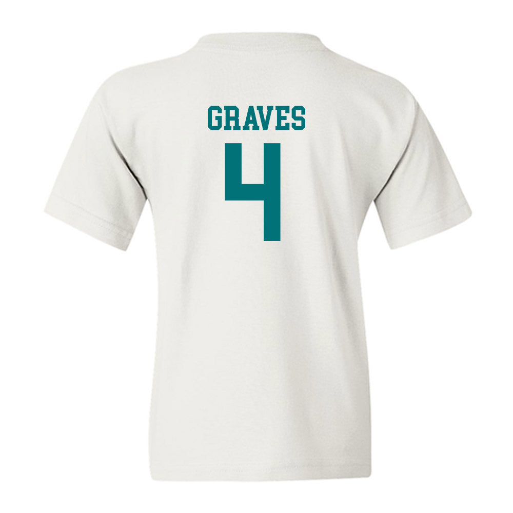 Coastal Carolina - NCAA Football : Bryson Graves - Classic Shersey Youth T-Shirt-1