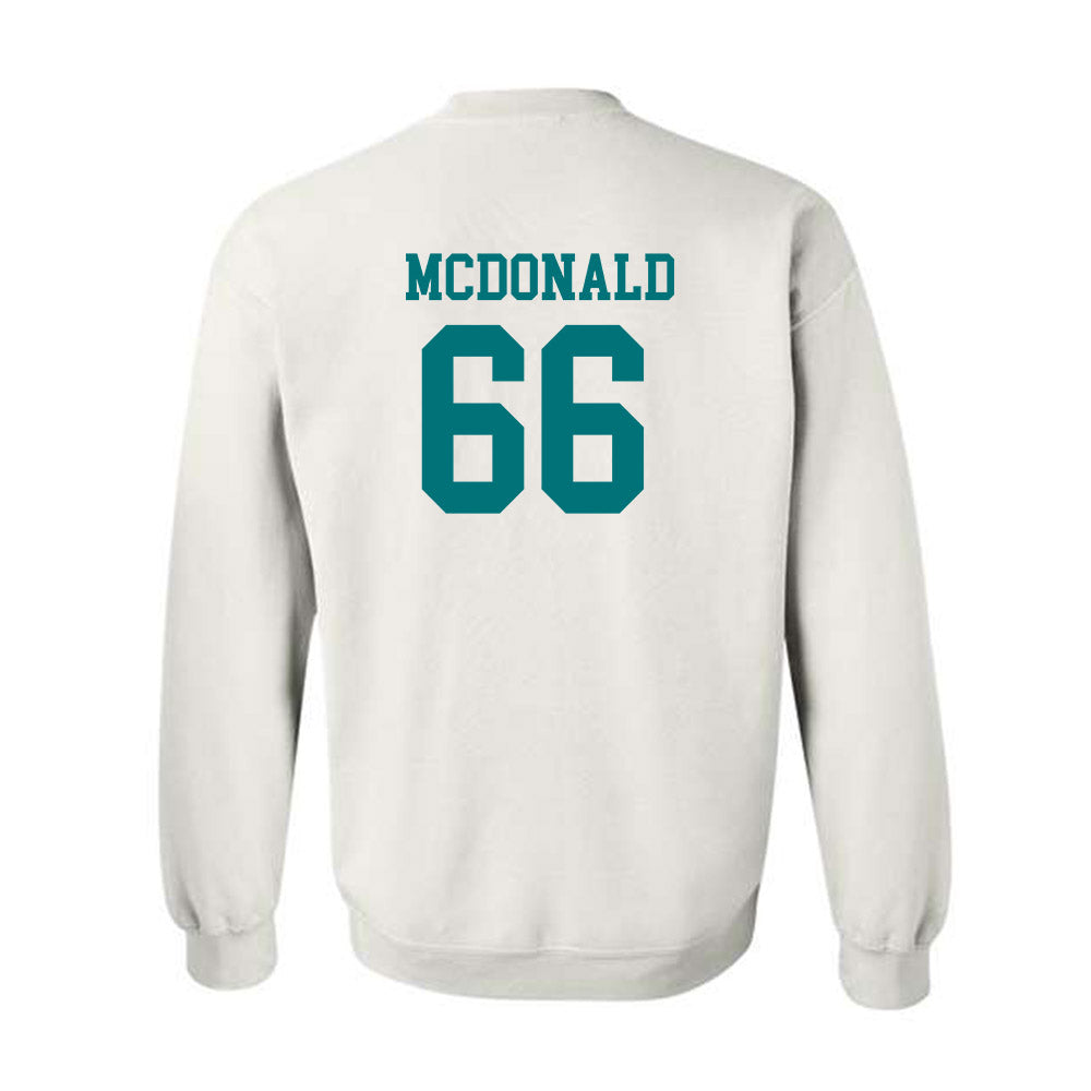 Coastal Carolina - NCAA Football : Kain McDonald - Classic Shersey Crewneck Sweatshirt-1