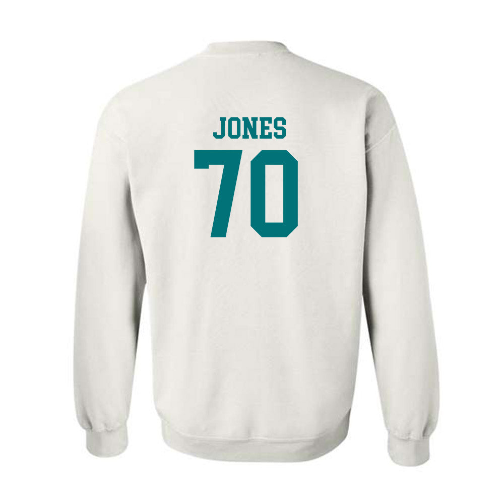 Coastal Carolina - NCAA Football : Daniel Jones - Classic Shersey Crewneck Sweatshirt-1