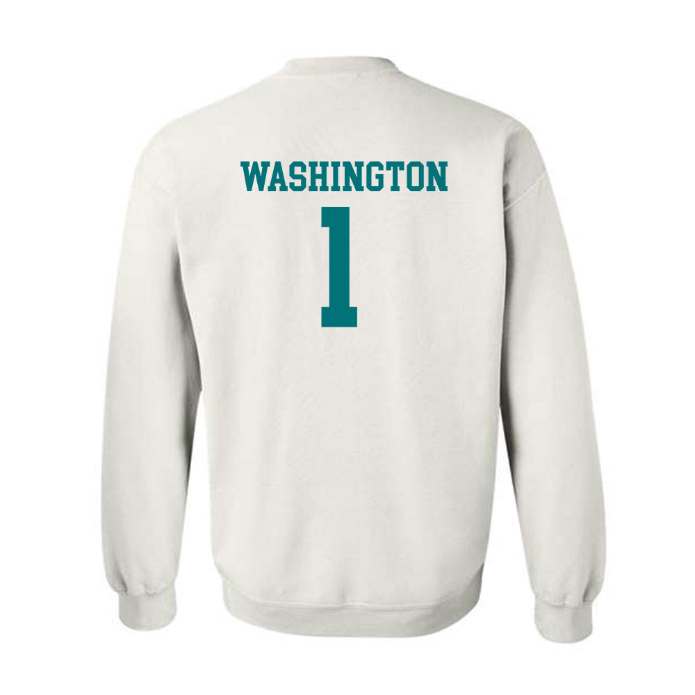 Coastal Carolina - NCAA Football : Robby Washington - Classic Shersey Crewneck Sweatshirt-1