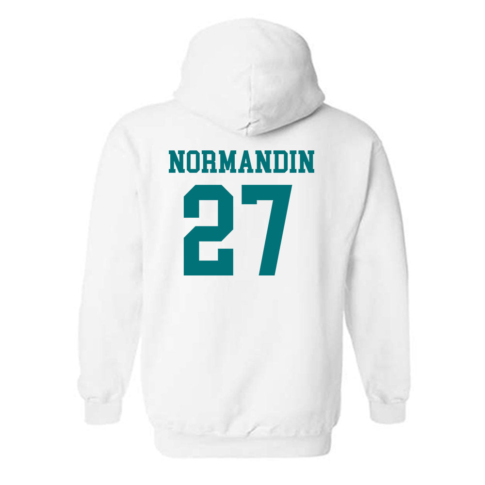 Coastal Carolina - NCAA Softball : Brielle Normandin - Classic Shersey Hooded Sweatshirt-1