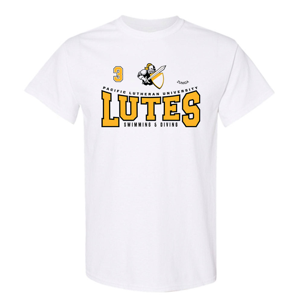 PLU - NCAA Men's Swimming & Diving : Emiliano Zuniga - Classic Fashion Shersey T-Shirt