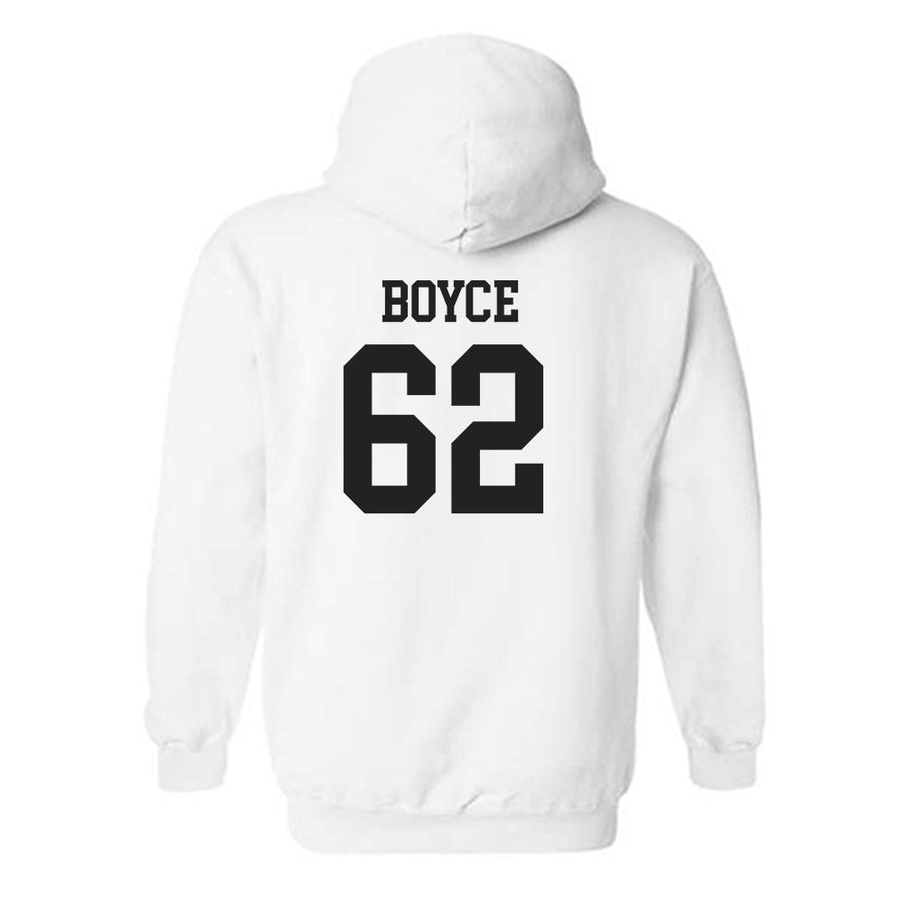 PLU - NCAA Football : Nathan Boyce - Classic Shersey Hooded Sweatshirt-1