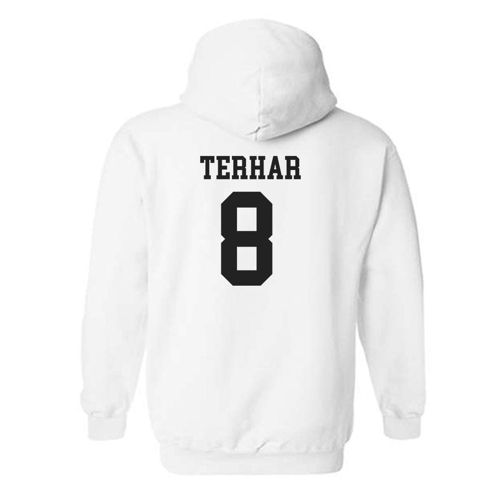 PLU - NCAA Women's Lacrosse : Peyton Terhar - Classic Shersey Hooded Sweatshirt-1