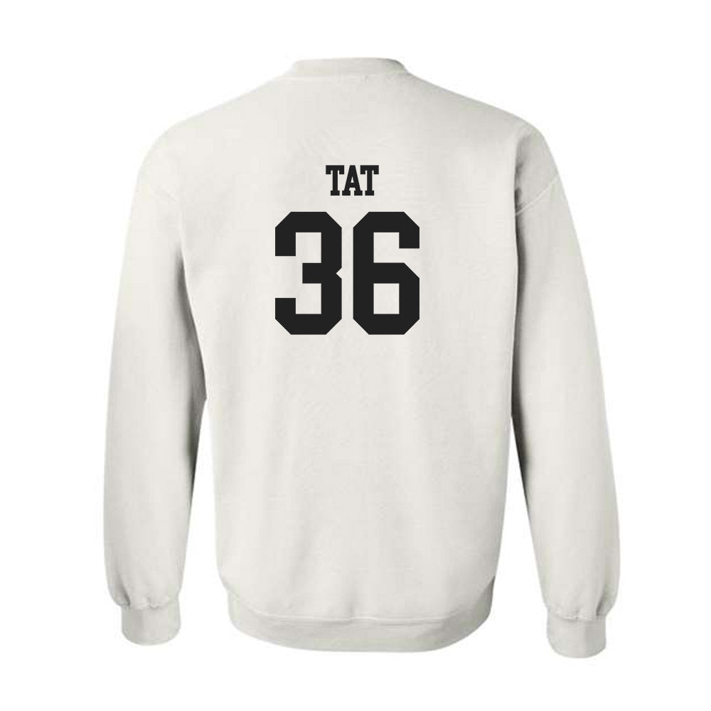 PLU - NCAA Baseball : Kyle Tat - Classic Shersey Crewneck Sweatshirt-1
