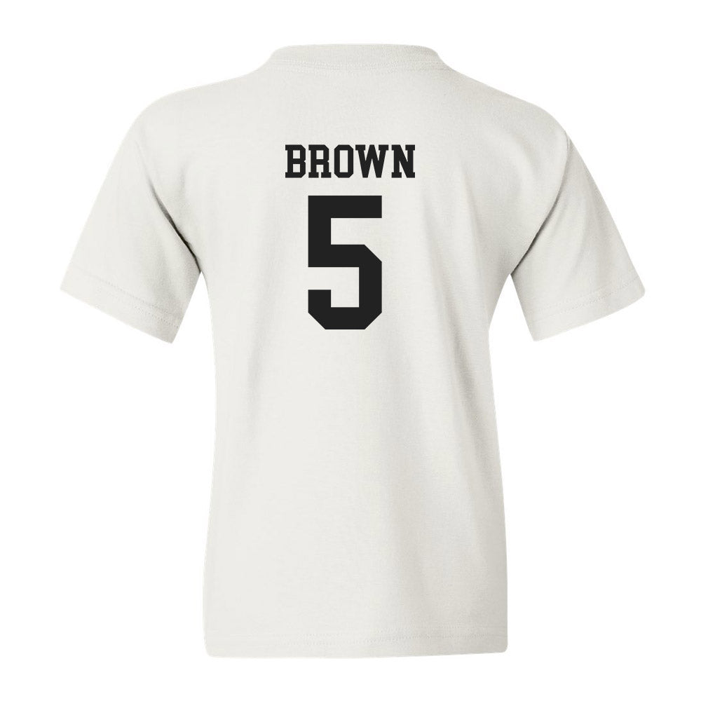 PLU - NCAA Men's Basketball : Julian Brown - Classic Shersey Youth T-Shirt