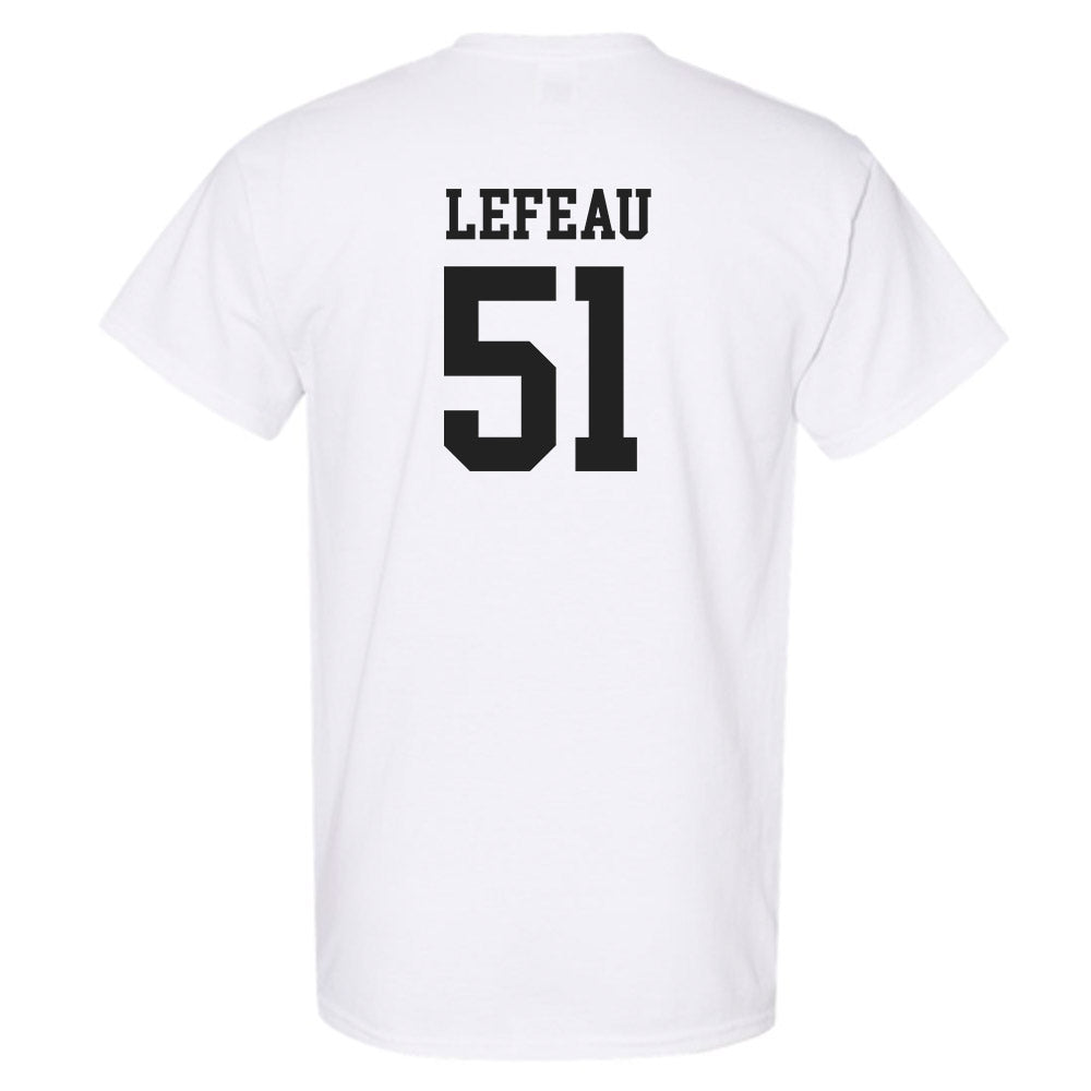 PLU - NCAA Football : Toby Lefeau - Classic Shersey T-Shirt-1