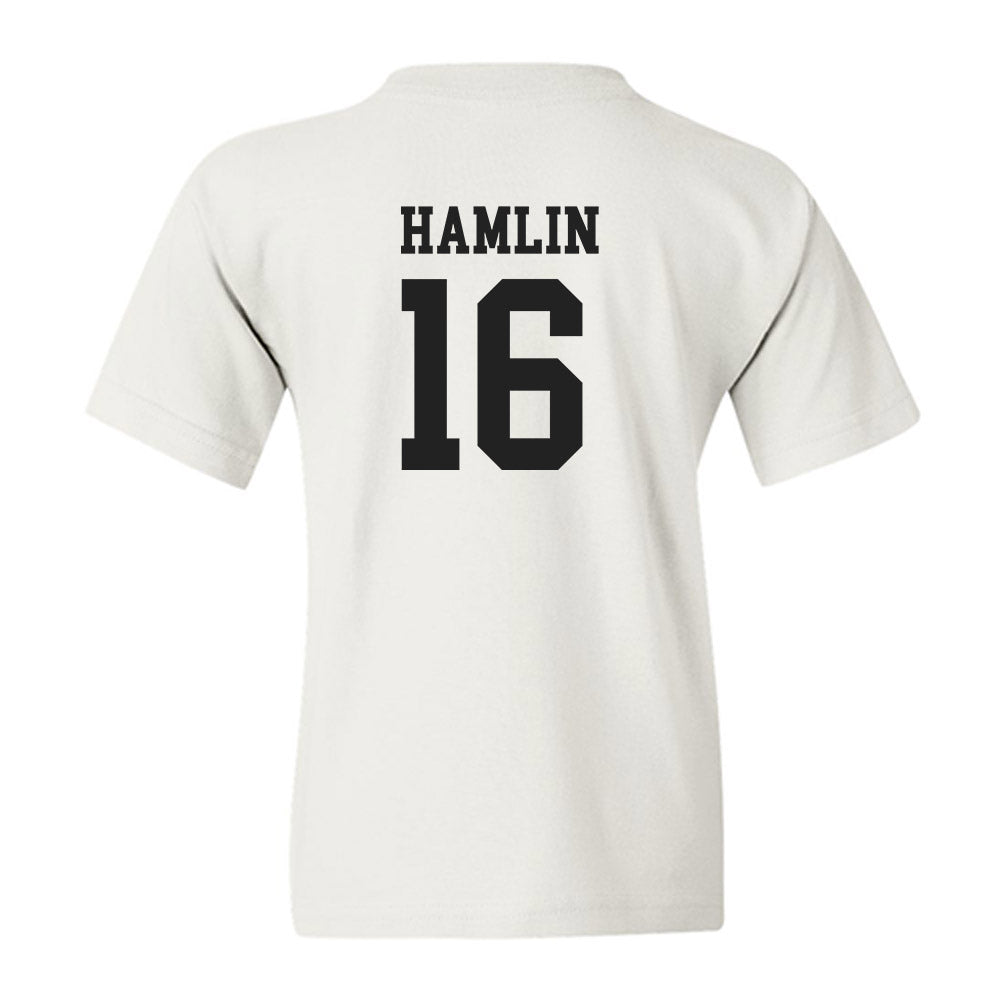 PLU - NCAA Men's Soccer : Elijah Hamlin - Classic Shersey Youth T-Shirt-1