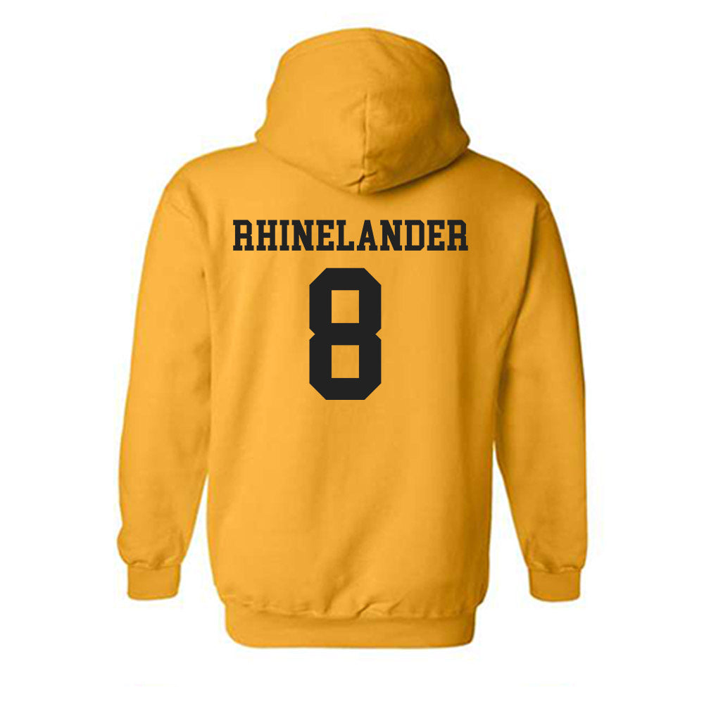 PLU - NCAA Football : Colby Rhinelander - Hooded Sweatshirt Classic Shersey