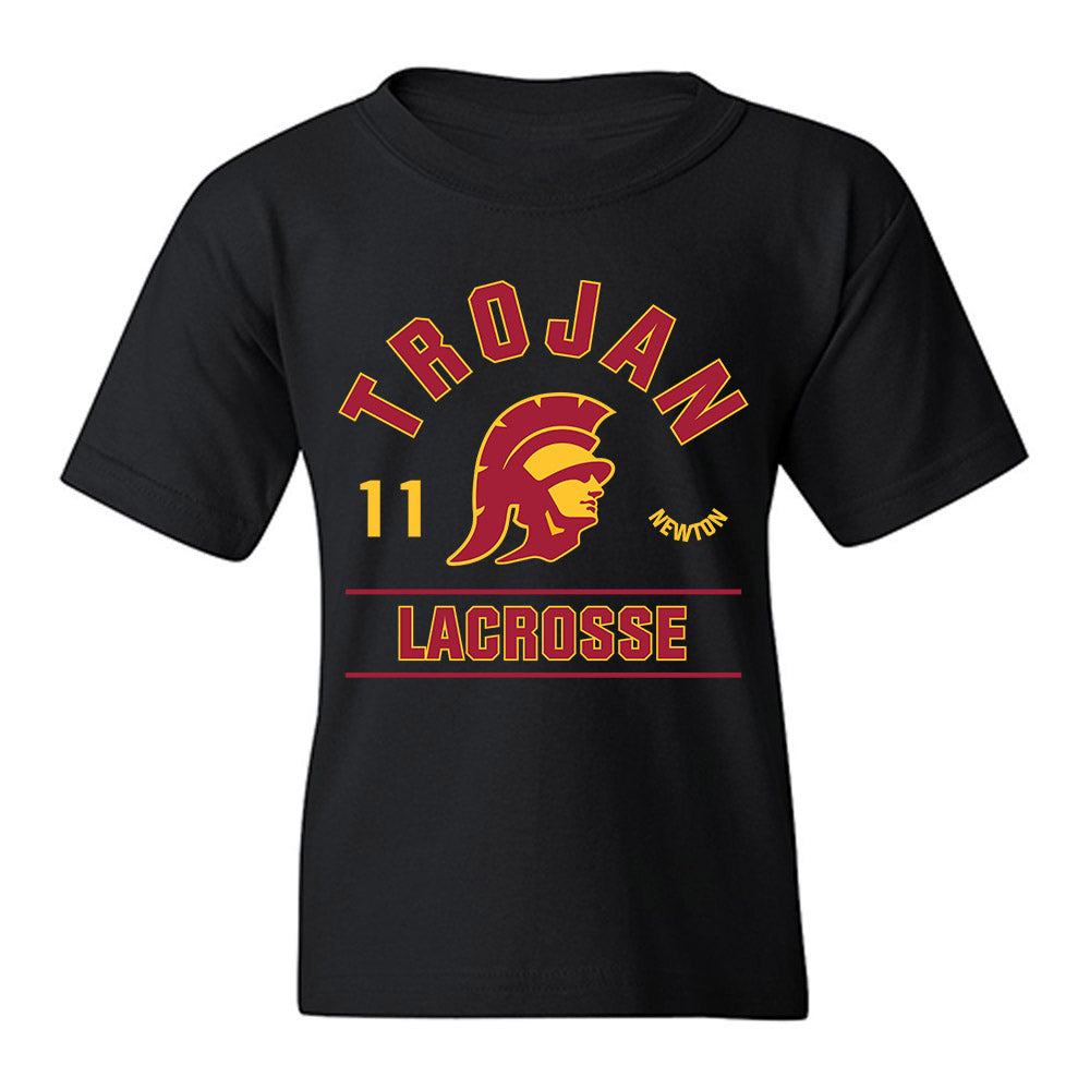 USC - NCAA Women's Lacrosse : Haley Newton - Classic Fashion Shersey Youth T-Shirt-0