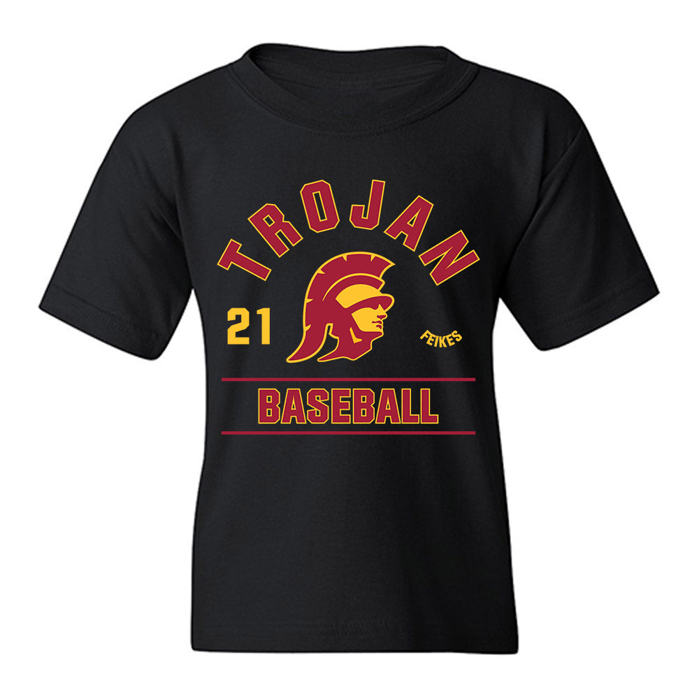 USC - NCAA Baseball : Jared Feikes - Classic Fashion Shersey Youth T-Shirt