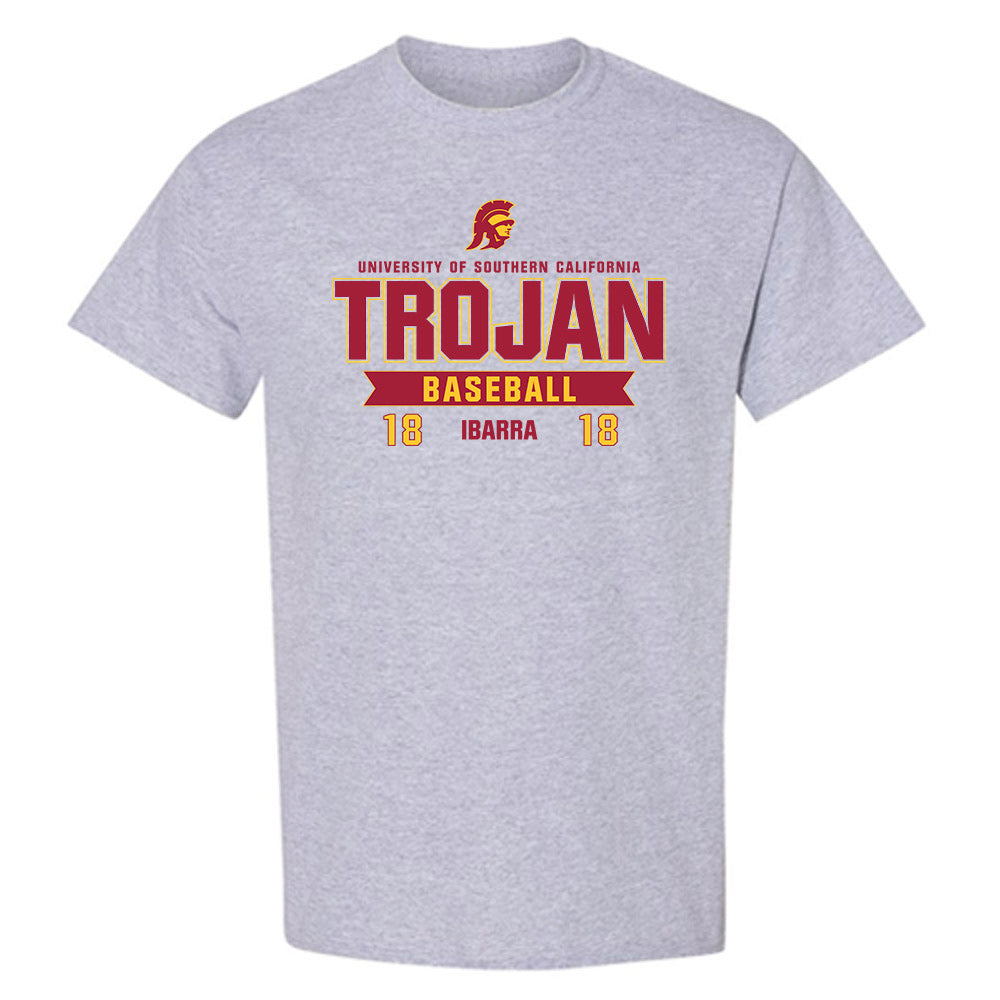 USC - NCAA Baseball : Isaiah Ibarra - Classic Fashion Shersey T-Shirt-0