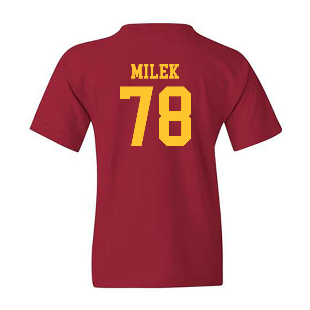 USC - NCAA Football : Andrew Milek - Classic Shersey Youth T-Shirt-1
