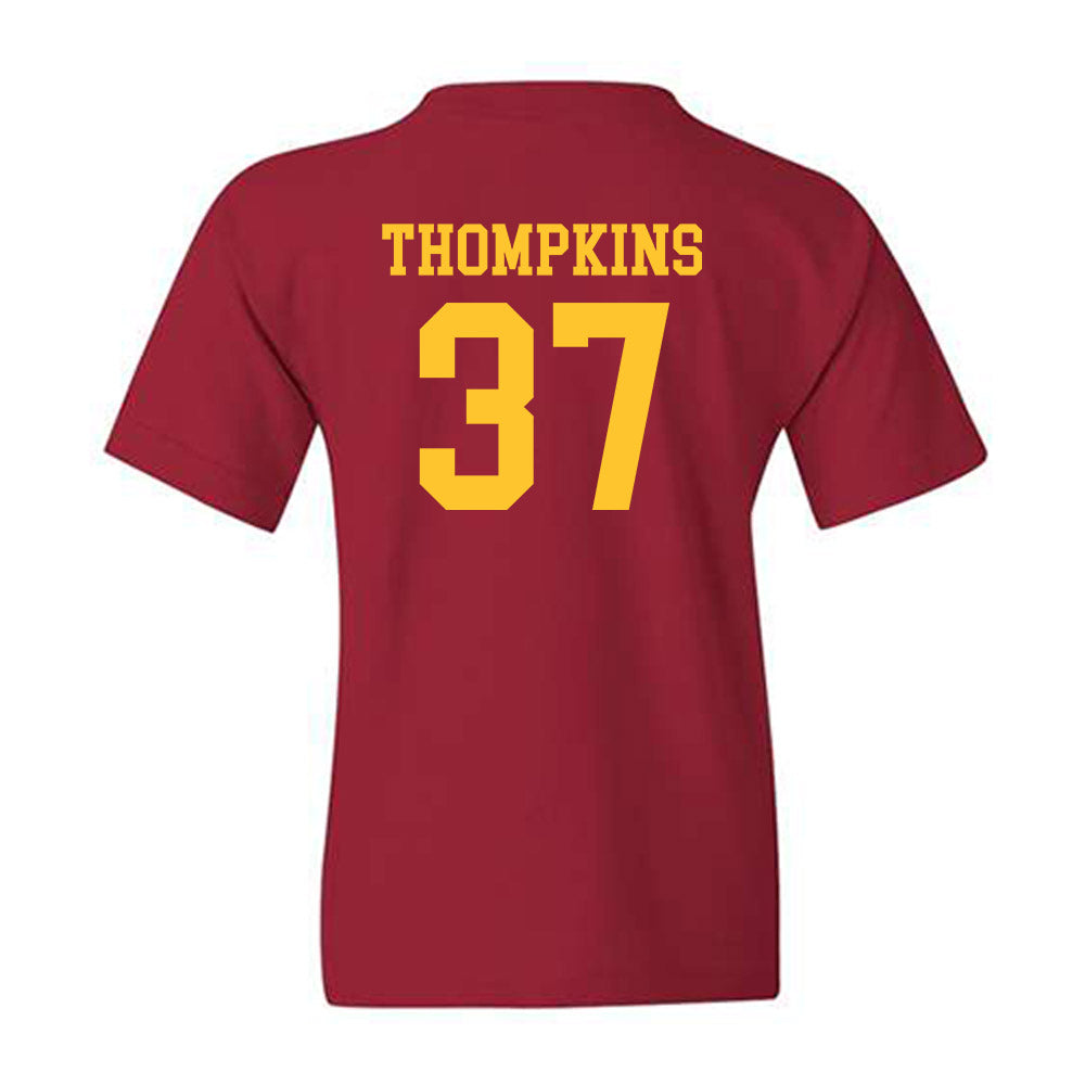 USC - NCAA Football : Devan Thompkins - Classic Shersey Youth T-Shirt-1