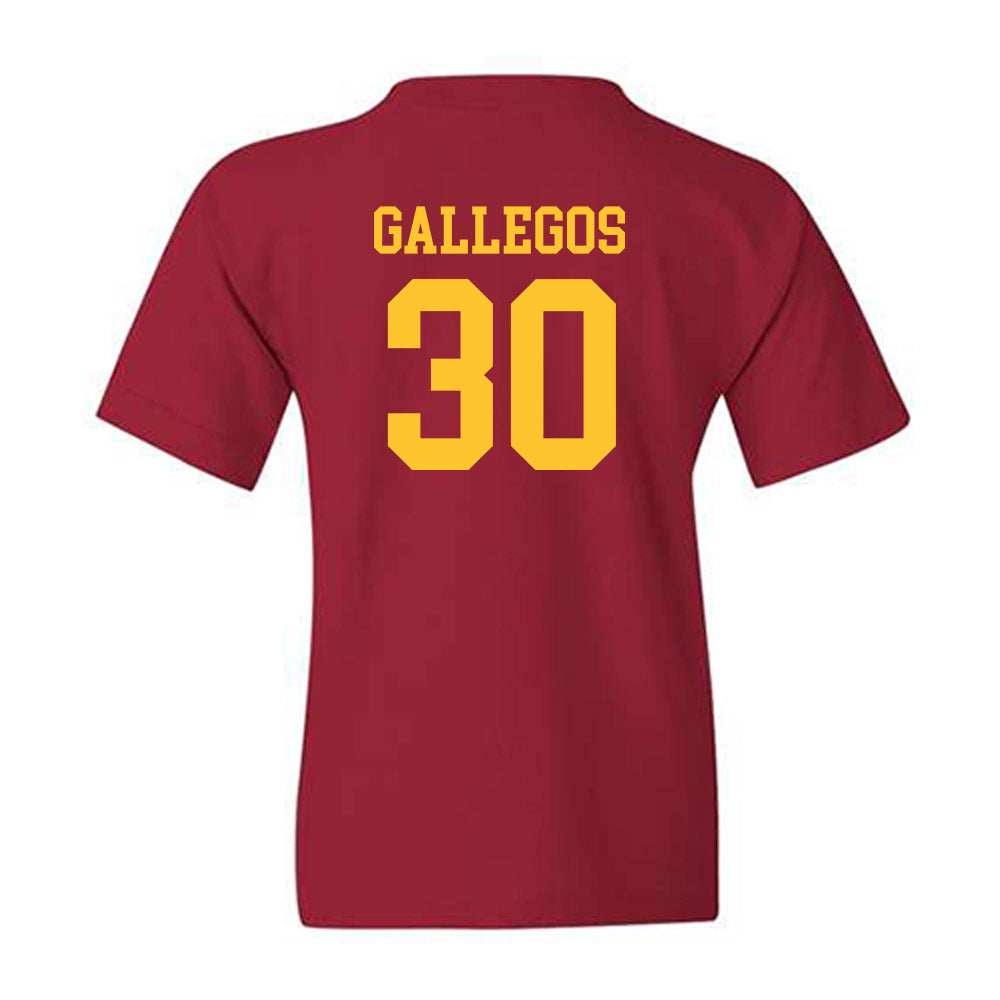 USC - NCAA Football : Marquis Gallegos - Classic Shersey Youth T-Shirt-1
