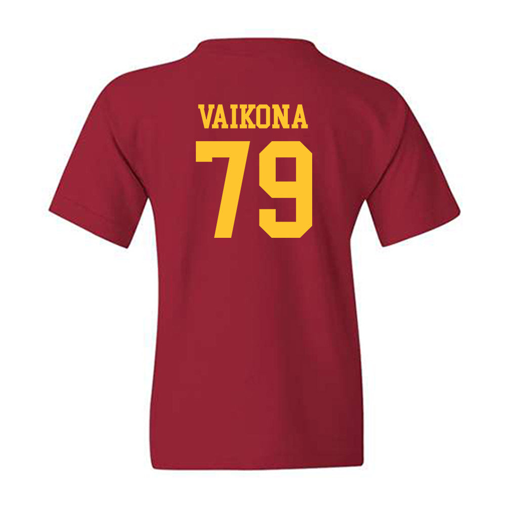 USC - NCAA Football : Elijah Vaikona - Classic Shersey Youth T-Shirt-1
