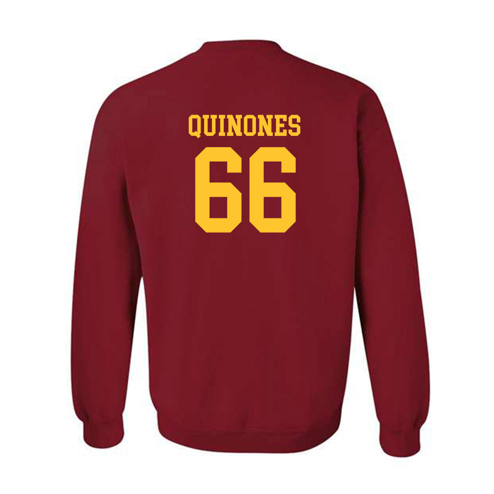 USC - NCAA Football : Gino Quinones - Classic Shersey Crewneck Sweatshirt-1