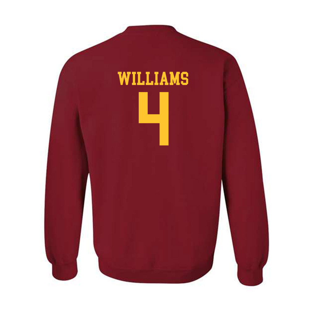 USC - NCAA Football : Max Williams - Classic Shersey Crewneck Sweatshirt-1