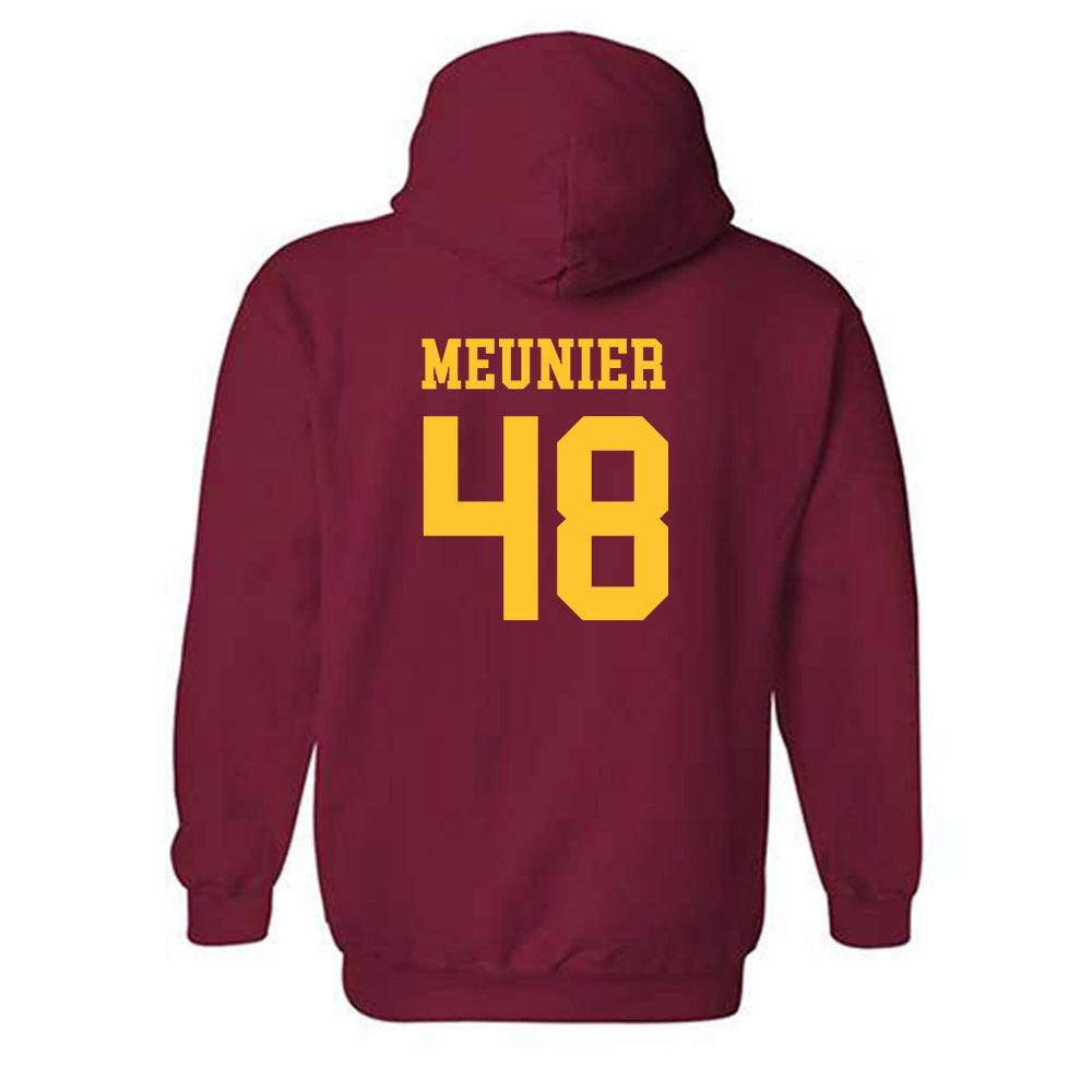 USC - NCAA Football : Daniel Meunier - Classic Shersey Hooded Sweatshirt-1
