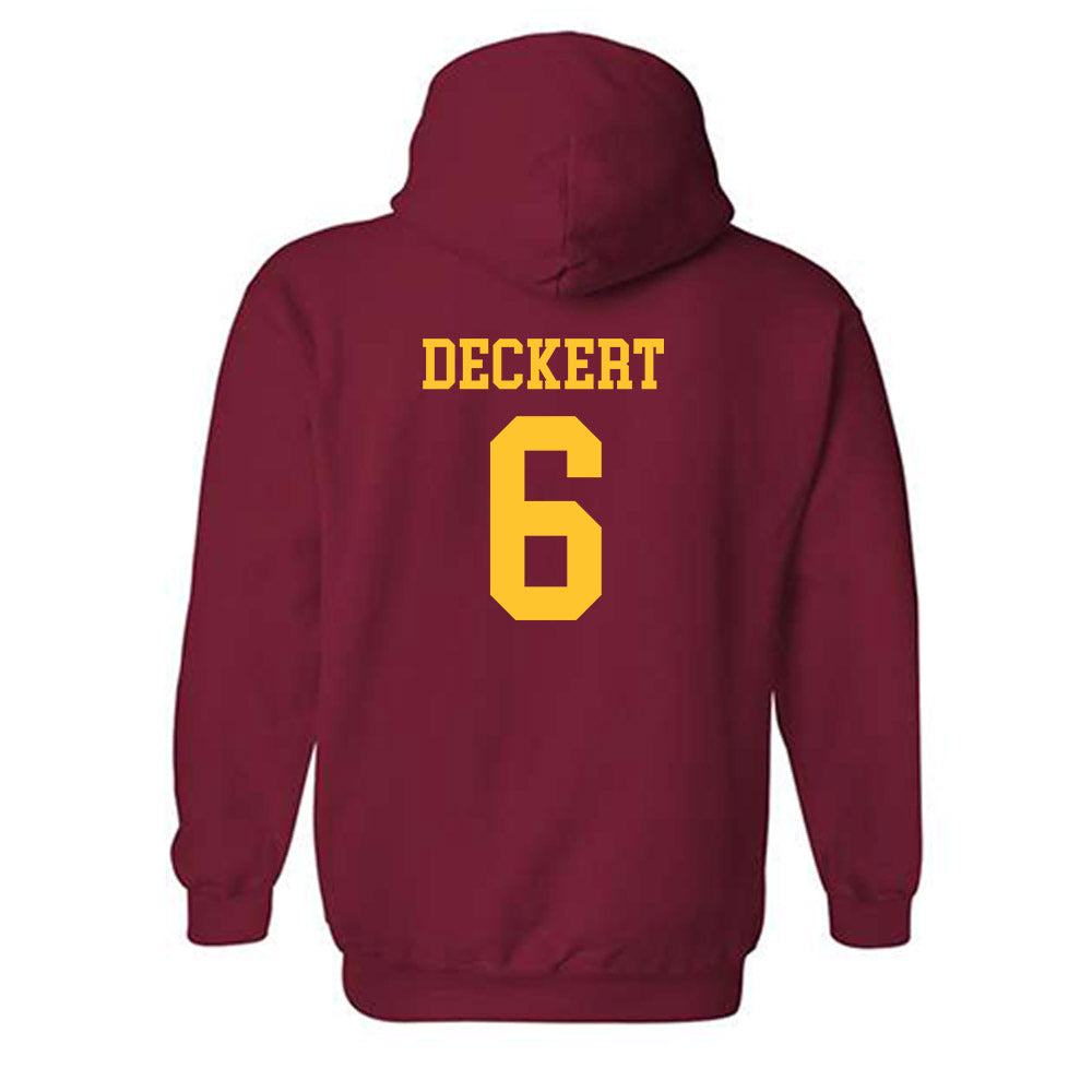USC - NCAA Women's Volleyball : Taylor Deckert - Classic Shersey Hooded Sweatshirt-1